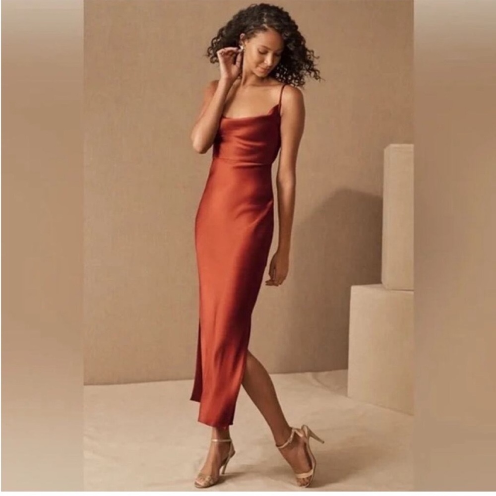 BHLDN NWT Cali Midi Slip Dress